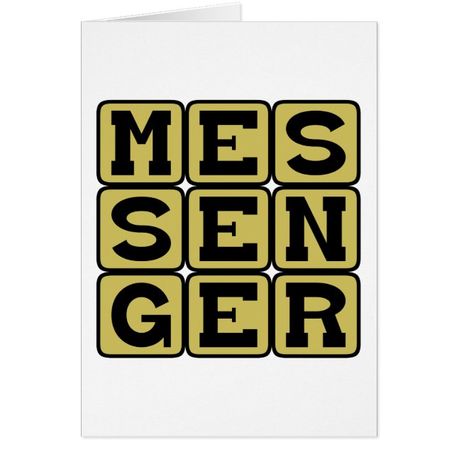 Messenger, einer, der liefert (Vorne)