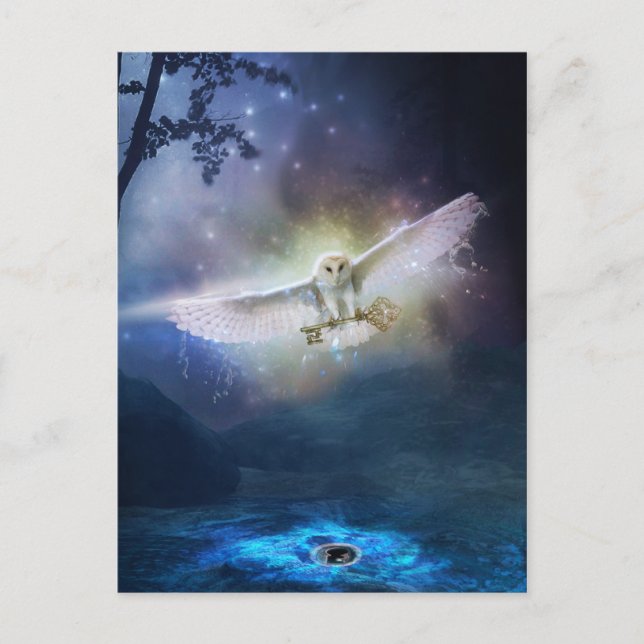 Messenger Postcard Postkarte (Vorderseite)