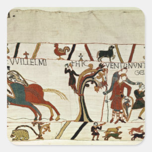 Messengers von Duke William bis Typ de Quadratischer Aufkleber