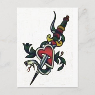 Messer 1 postkarte