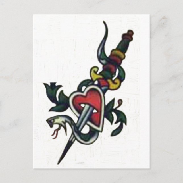 Messer 1 postkarte (Vorderseite)