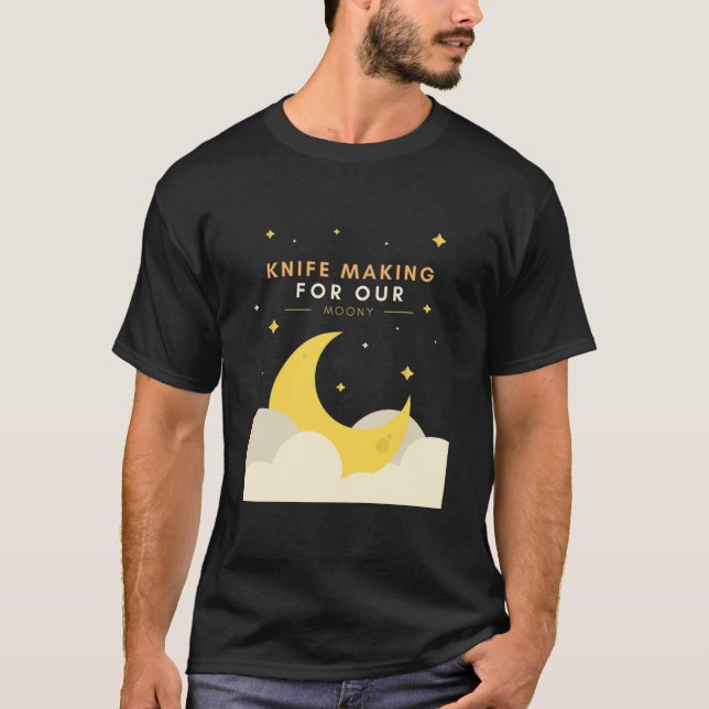 Messer für unsere Moony T- T-Shirt (Vorderseite)