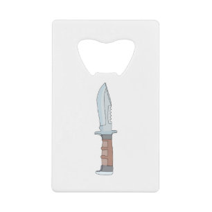 Messer Geldbeutel Flaschenöffner