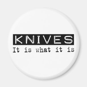 Messer ist es magnet