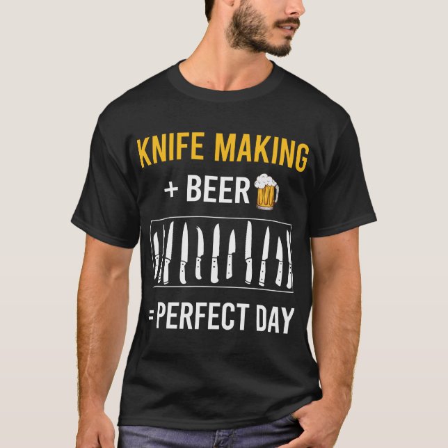 Messer Making Kniaker Maker Knifemaking Knifemaker T-Shirt (Vorderseite)