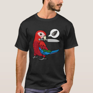 Messer Papagei will Samen I Blaustirnara T-Shirt