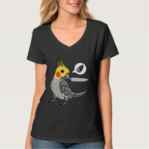 Messer Papagei will Samen I Nymphensittich T-Shirt