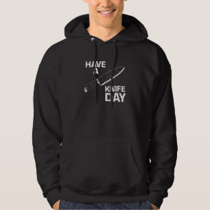 Messer-Sammler für ein Flüsternmesser 8 Hoodie