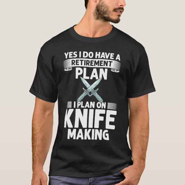 Messer Schmiedemesser machen Anfänger 2 T-Shirt (Vorderseite)
