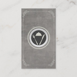 Messer u. Gabel LOGO für Restaurant, Koch, Visitenkarte