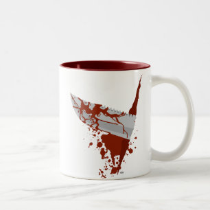 Messer Zweifarbige Tasse