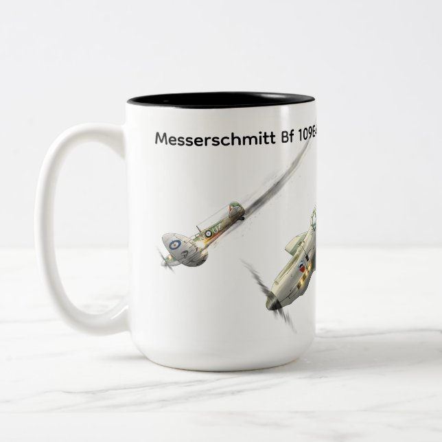 Messerschmitt BF 109E4 Tasse (Links)