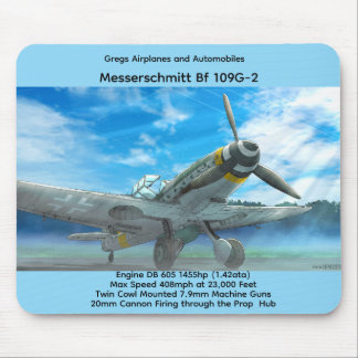 Messerschmitt Bf 109G-2 Mousepad
