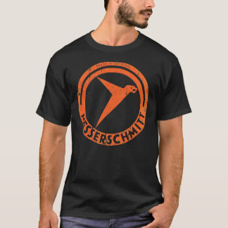 Messerschmitt Deutsches Flugzeug Vintage-Logo WW2 T-Shirt