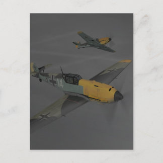 Messerschmitt ME 109 Postkarte