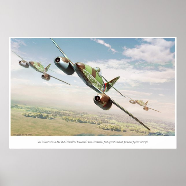 Messerschmitt Poster (Vorne)
