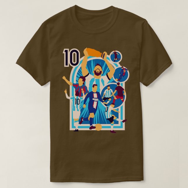 Messi Die Ziege T-Shirt (Design vorne)