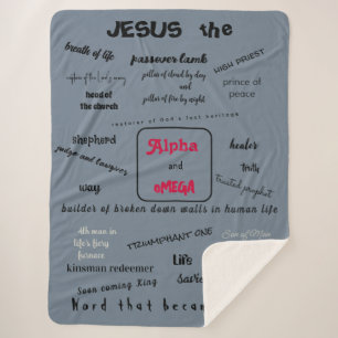 Messiah-Serie Sherpa Blanket Sherpadecke