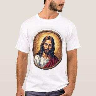 Messiah-Sonnenstrahl-Siegel Vintage-Gravur-Shirt 3 T-Shirt