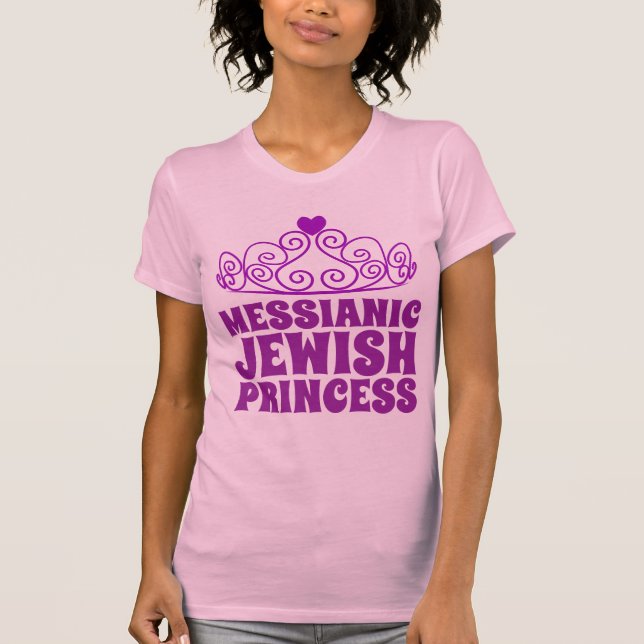 MESSIANIC JEWISCH PRINCESS Ladys T - Shirt (Vorderseite)