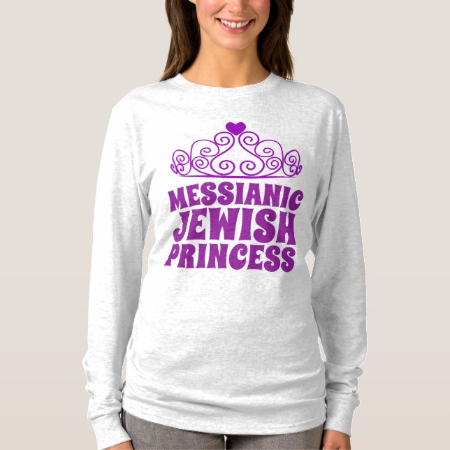 MESSIANIC JEWISCH PRINCESS Ladys T - Shirt (Vorderseite)