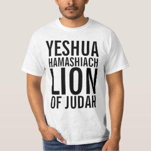 MESSIANISCHE JÜDISCHE T - Shirt T-Shirts, LION JUD