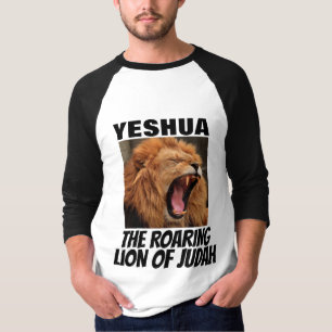 MESSIANISCHER JEWISCH, JESHUA LION JUDAH T - SHIRT