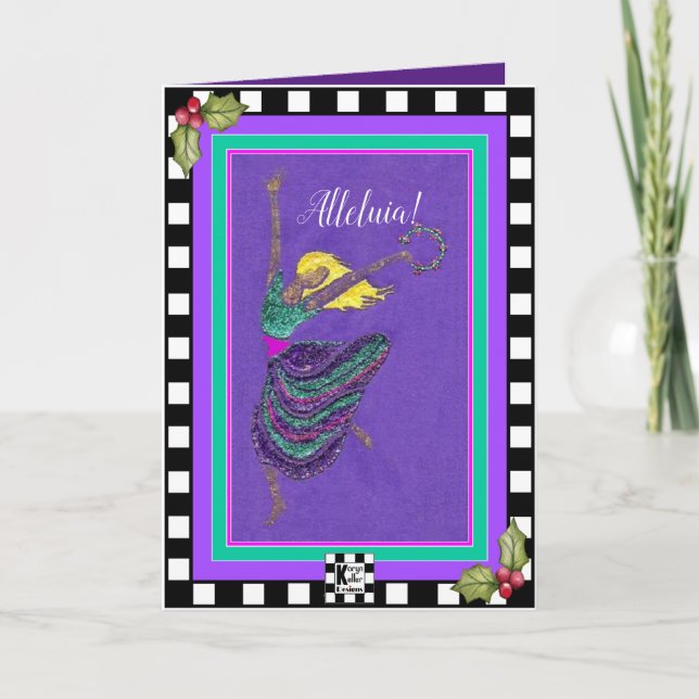 Messianischer Tänzer Karte (Vorderseite)