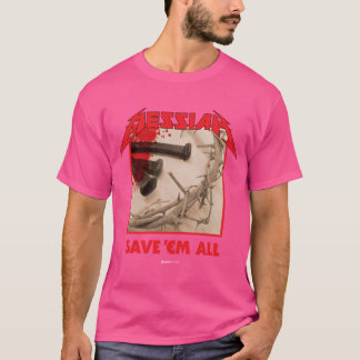 Messias rette sie alle Heavy Crusade Geschenk vint T-Shirt