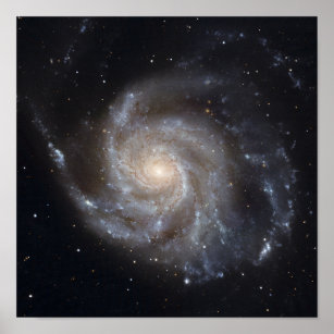 Messier 101, Pinwheel Galaxy Poster