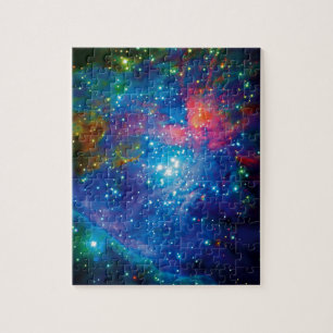 Messier 42 Orion Nebula Infrared ESO Space Foto Puzzle