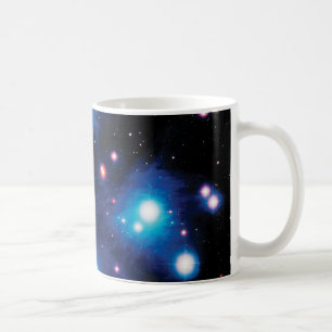 Messier 45 Pleiades Star Cluster NASA Space Foto Kaffeetasse
