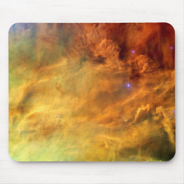 Messier 8 Lagoon Nebula - NASA Hubble Space Foto Mousepad (Vorne)