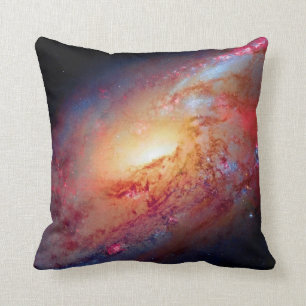 Messier M106 Spiralgalaxie Weltraumfoto Kissen