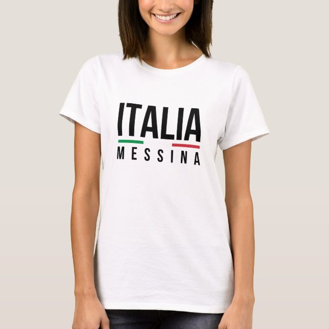 Messina Italia T-Shirt (Vorderseite)