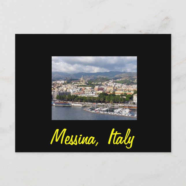 Messina italy Postcard Postkarte (Vorderseite)