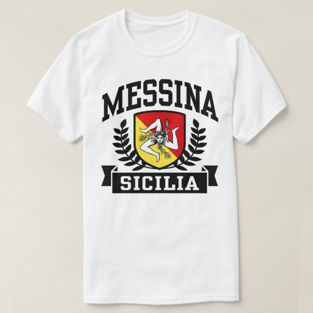 Messina Sicilia T-Shirt (Design vorne)