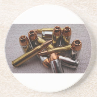 Messing- u. Führungskugel-Untersetzer Sandstein Untersetzer