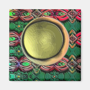 Messingmittelmagnetmessingmond Magnet