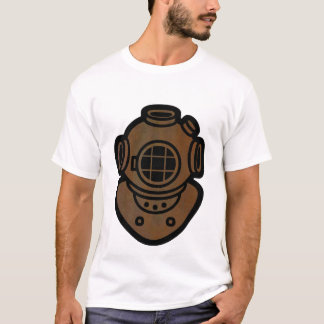 Messingtauchsturzhelm T-Shirt