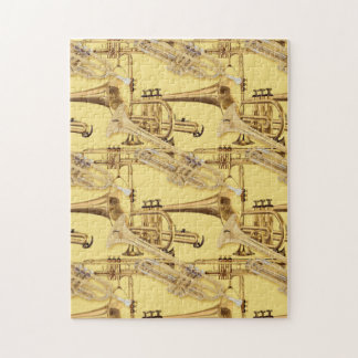 Messingtrompete-Muster Puzzle