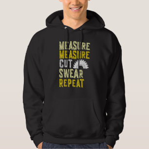 Messung der Schneide Swear Wiederholung für Carpen Hoodie