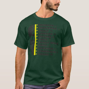 Messung des Bärenwachstums T-Shirt