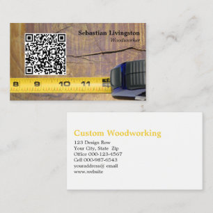Messung des Beruflichen QR-Codes für Bandholz Visitenkarte