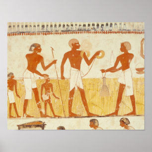 Messung des Bodens mit Seil Poster