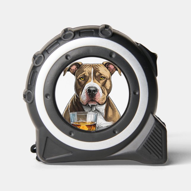 Messung des oberen Dog-Tapes Maßband (Vorderseite)