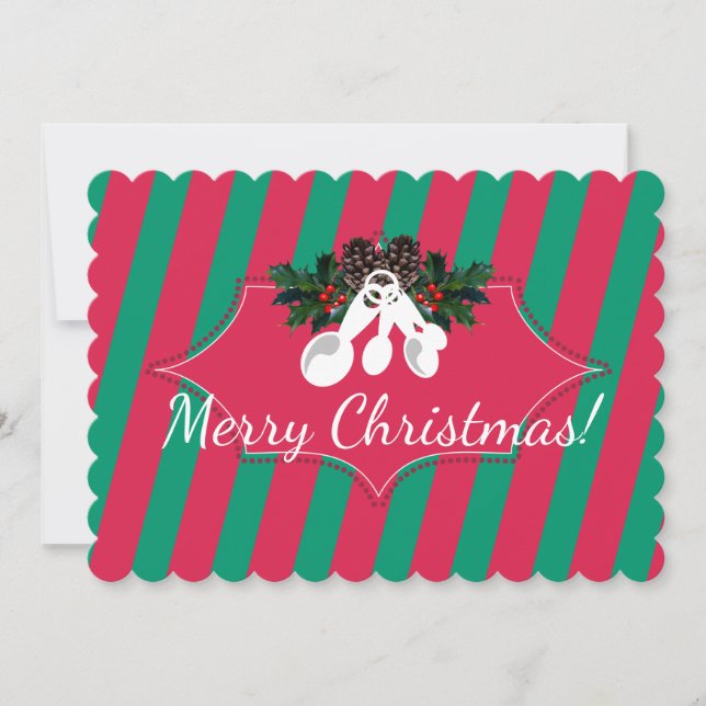 Messung von Löffeln Weihnachten aus der Küche von (Vorderseite)