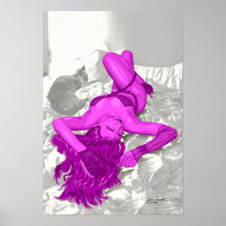 Messy Bed Mistress Poster