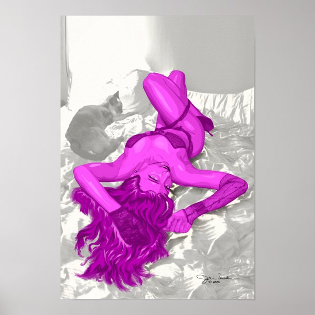 Messy Bed Mistress Poster (Vorne)