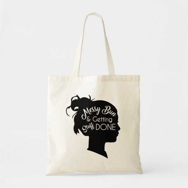 Messy Bun Budget Tasche (Vorne)